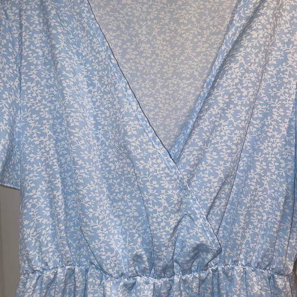 SHEIN Blue Ruffled Sundress - Picture 3 of 6
